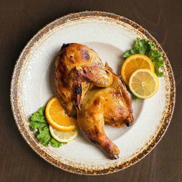 BBQ Half Chicken (In Pieces).