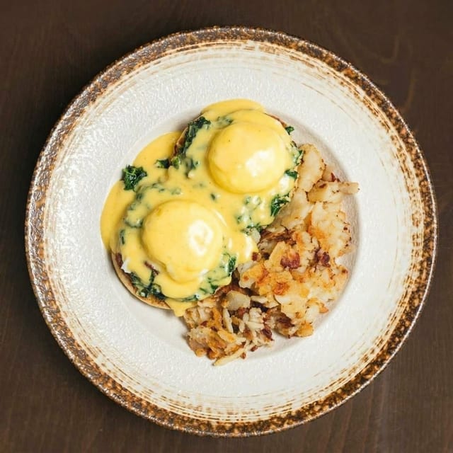 Eggs Florentine.
