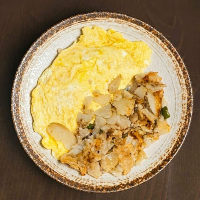 3 Cheese Omelette.