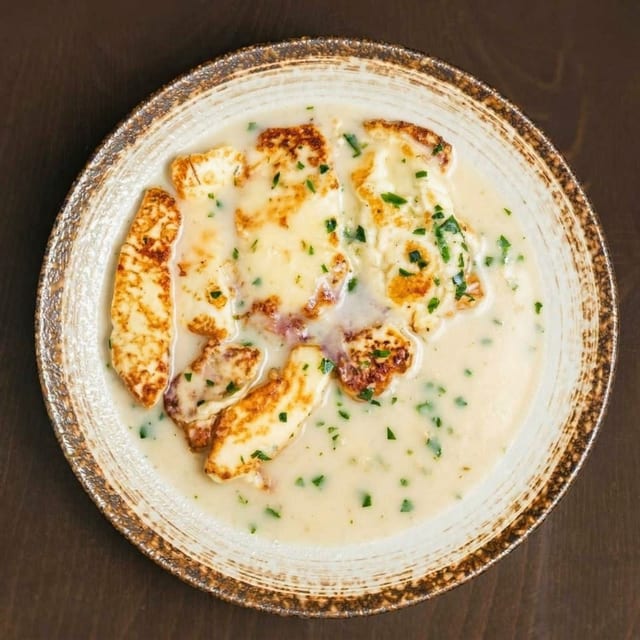 Halloumi Saganaki.