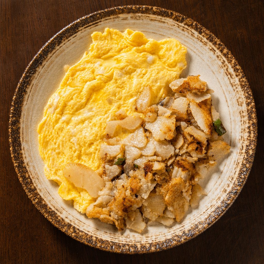 3 Cheese Omelette.