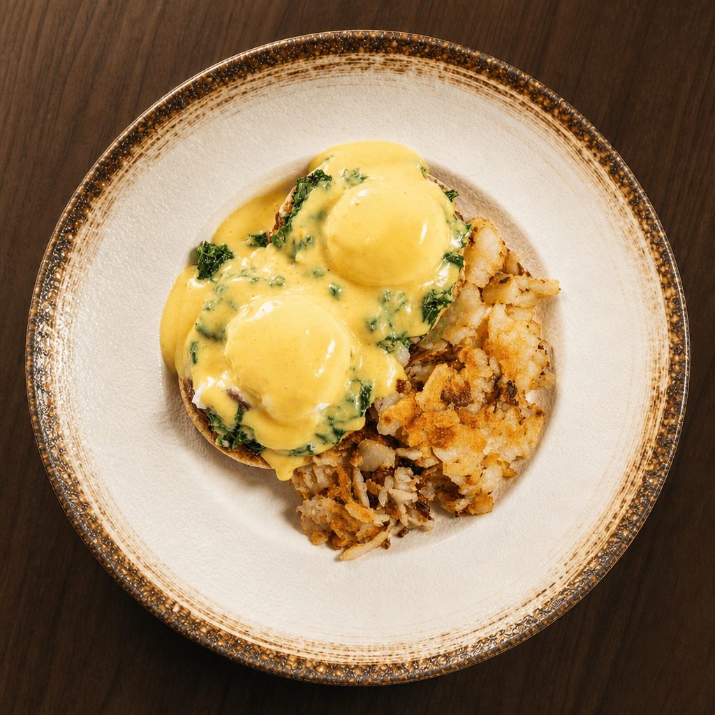 Eggs Florentine.