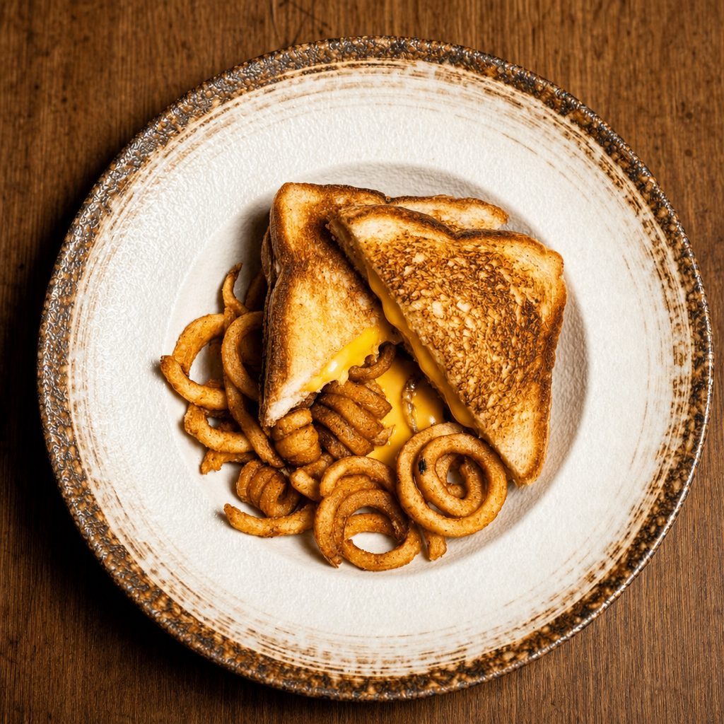 Grilled Cheese Sandwich.